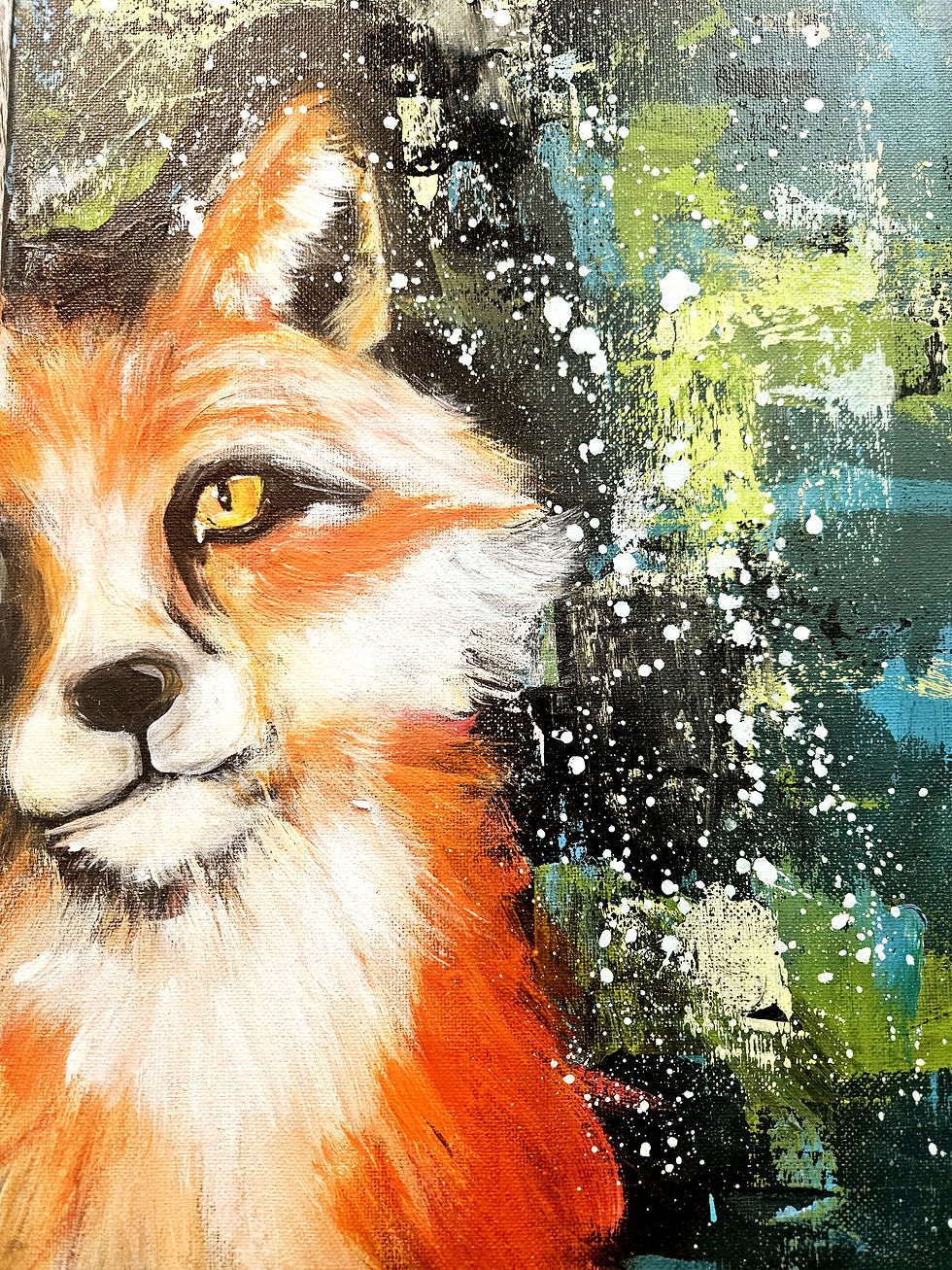 Soirée Créative Vin, Plaisir & Peinture - Technique mixte - Débutant