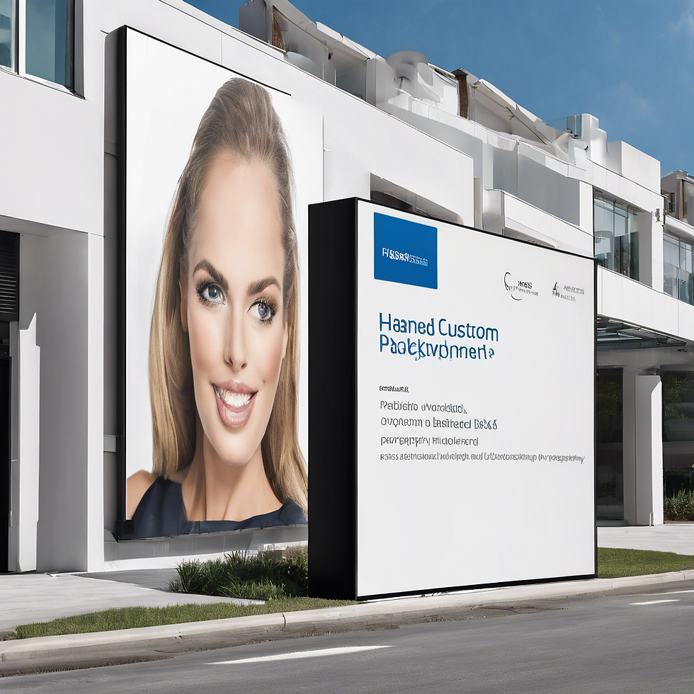 Custom Branded Development Hoarding | The Signage Lab
