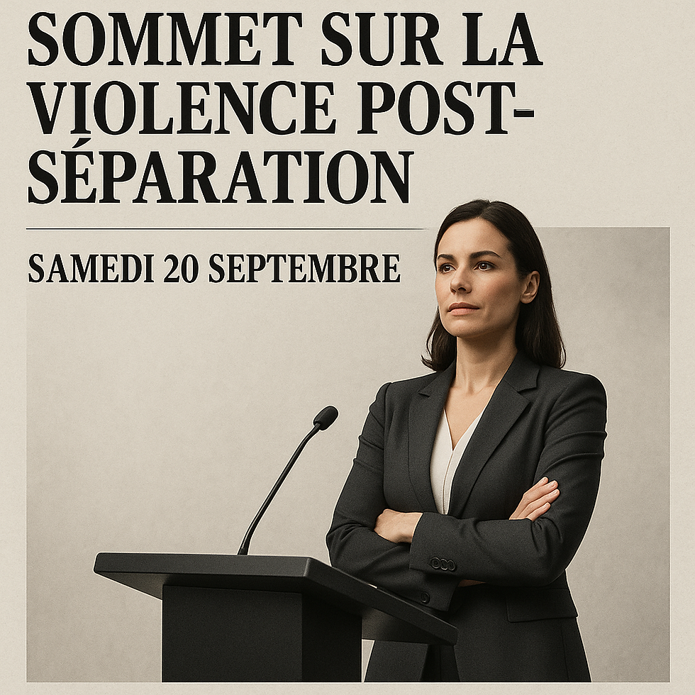 Sommet sur la violence post-séparation: causes, actions et changement