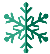 vert flocon de neige