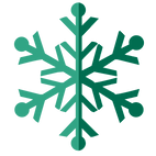 Green Snowflake 