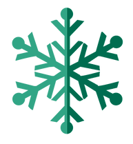 Green Snowflake