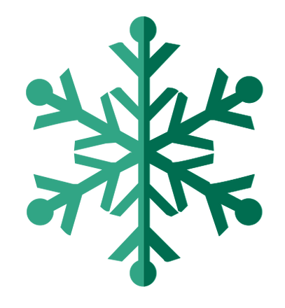 Green Snowflake