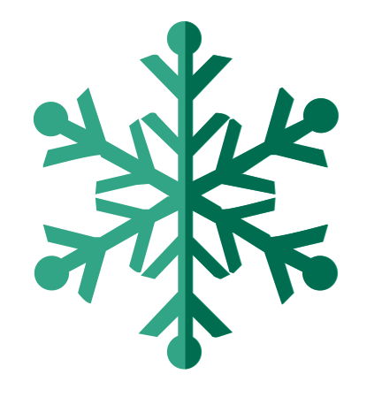 Green Snowflake