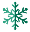 Green Snowflake