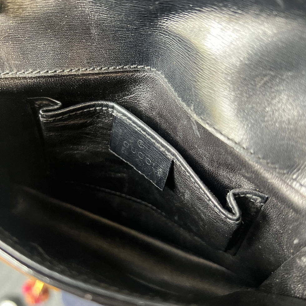 Thumbnail: Gucci Crocodile Chain Bag