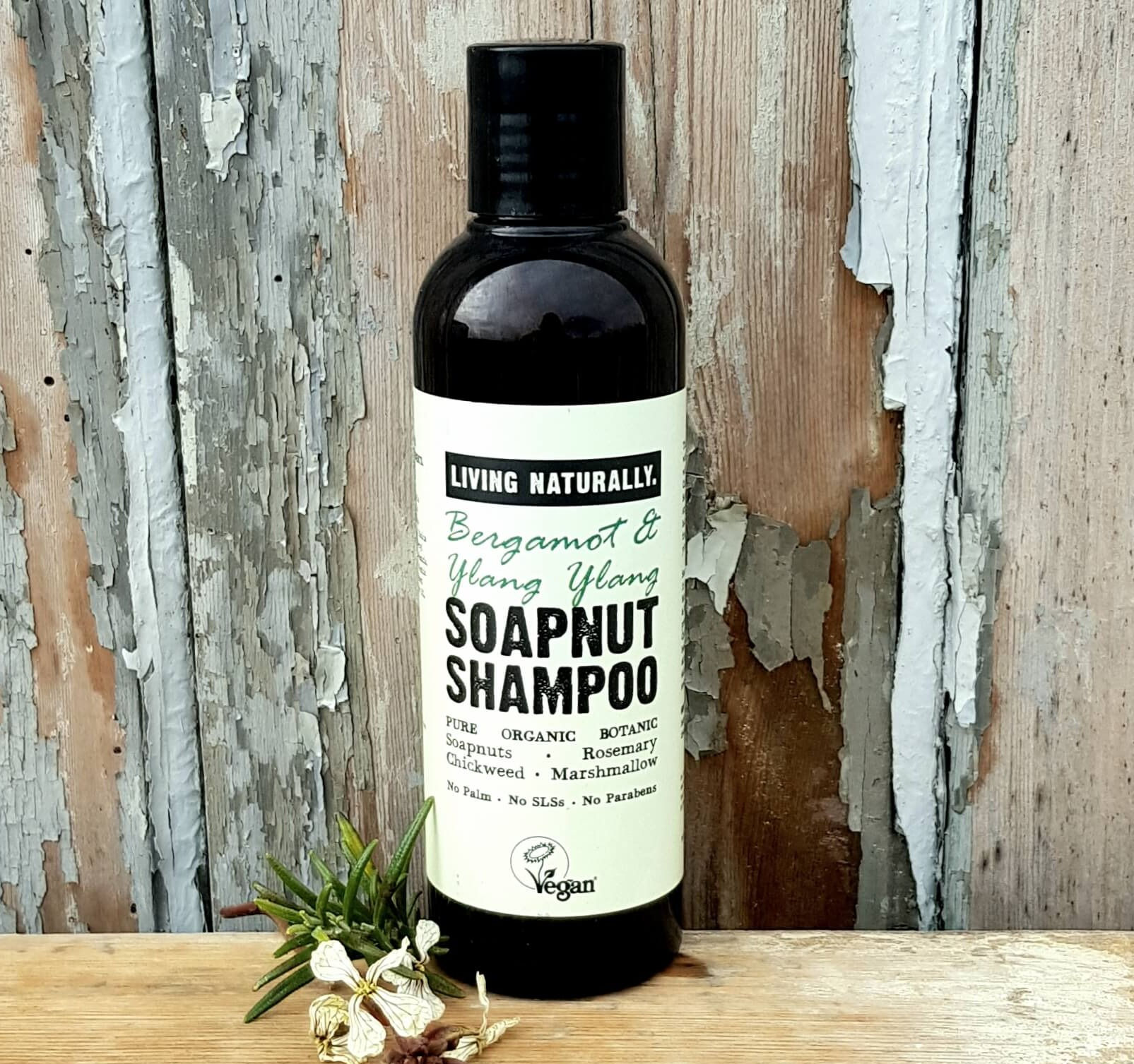 Soapnut Økologisk Shampoo - Bergamot & Ylang Ylang, 200ml