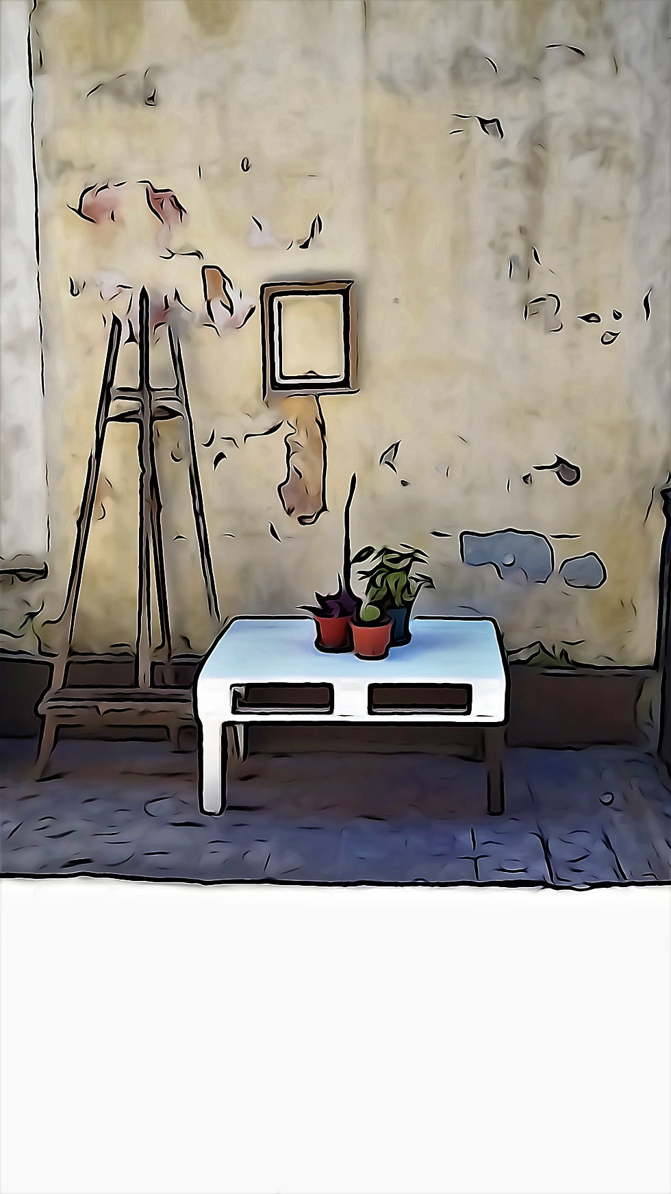 Buenos Aires - San Telmo - Coin salon