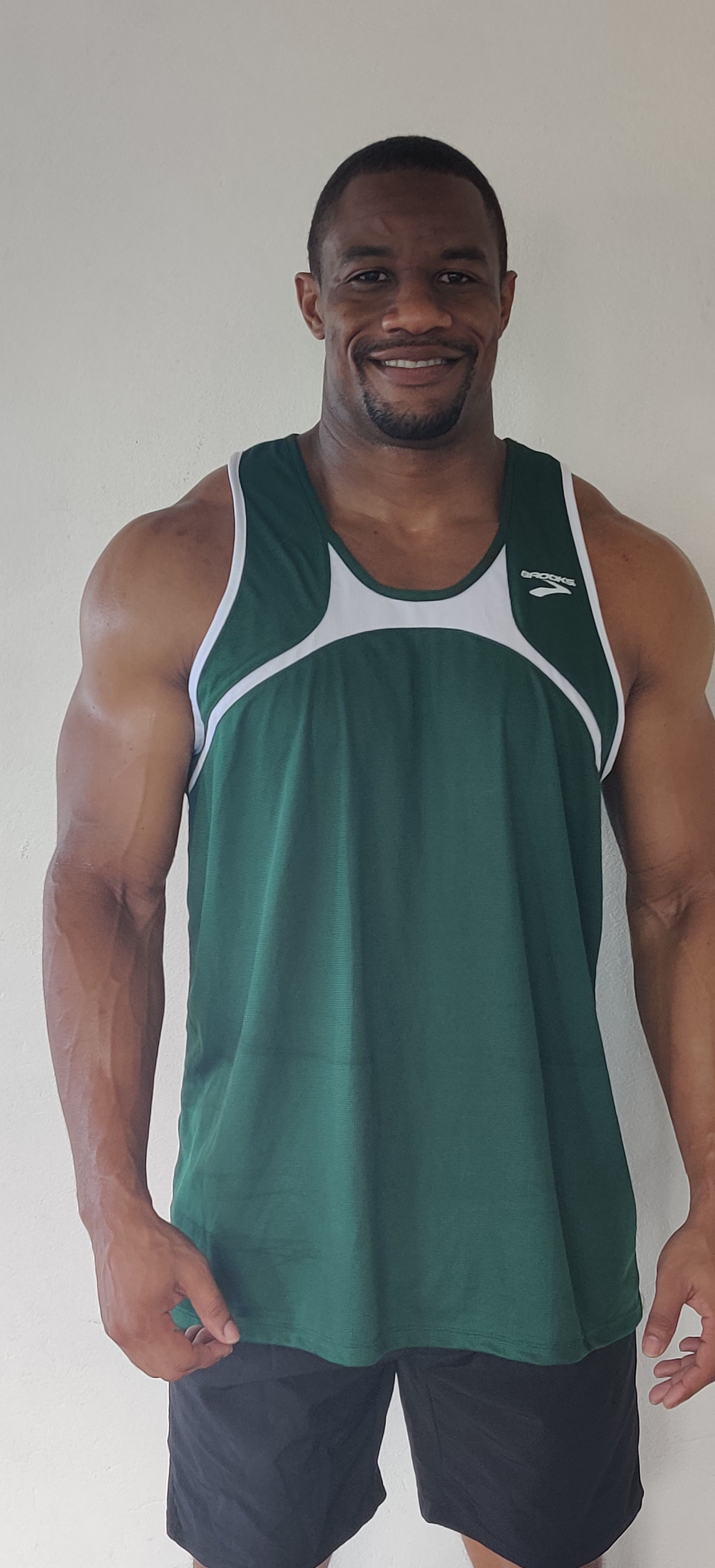 Brooks Mens Racerback Singlet