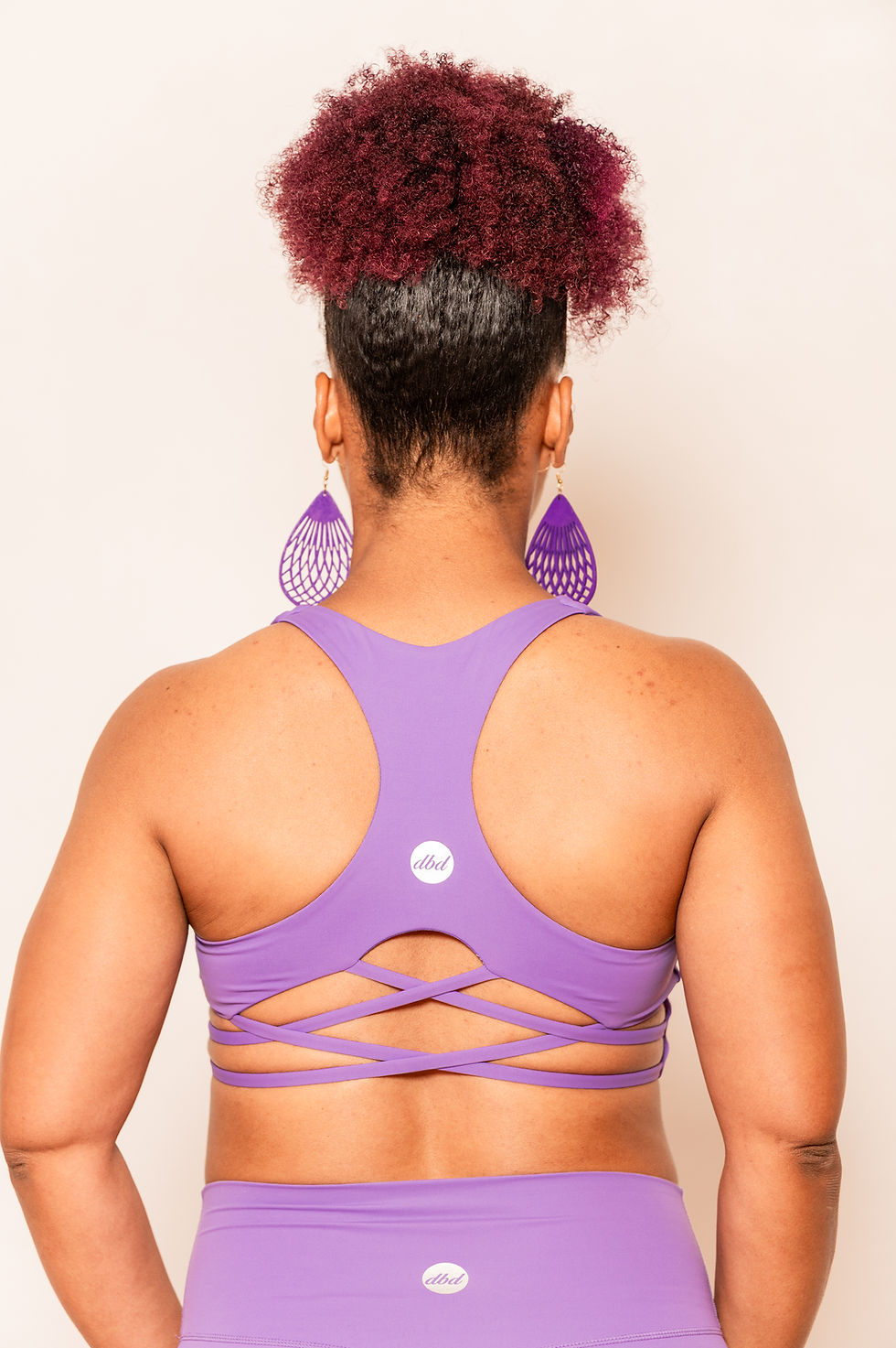 Thumbnail: Dumbbell Dolls Star Power Racerback Bra