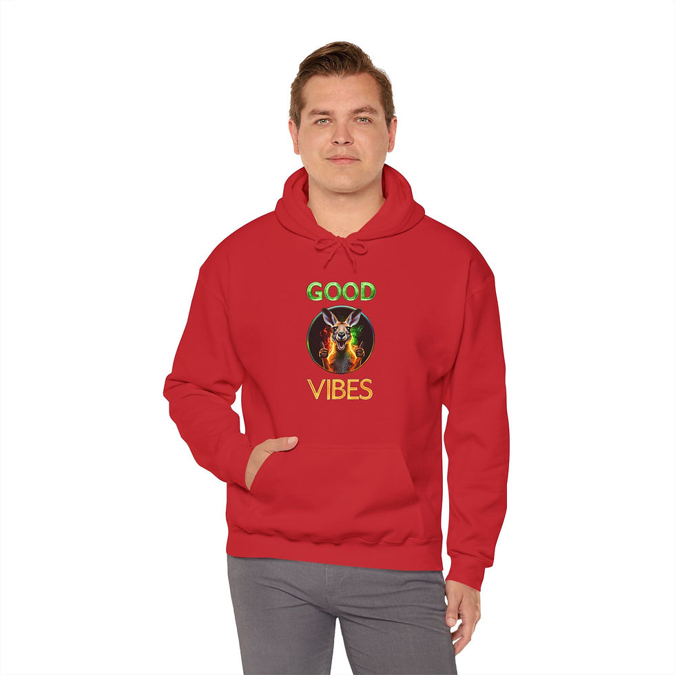 Thumbnail: Good Vibes Heavy Blend Hoodie