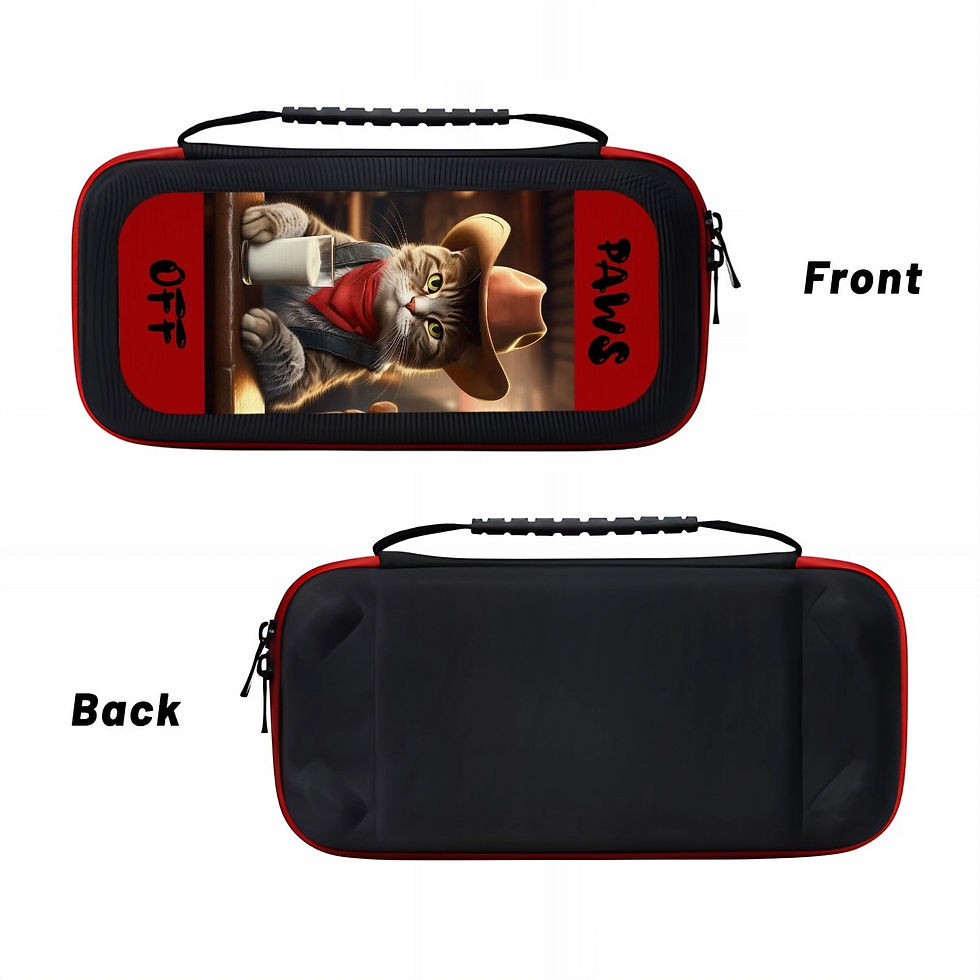 Thumbnail: **Cowboy Kitty Nintendo Switch Case with Handle