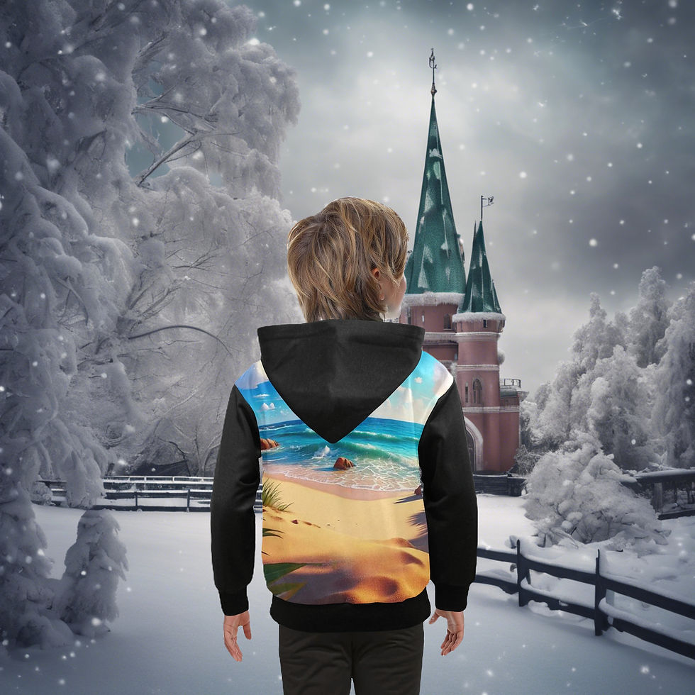 Thumbnail: **Big Boy's Baby Albatross Zip Hoodie