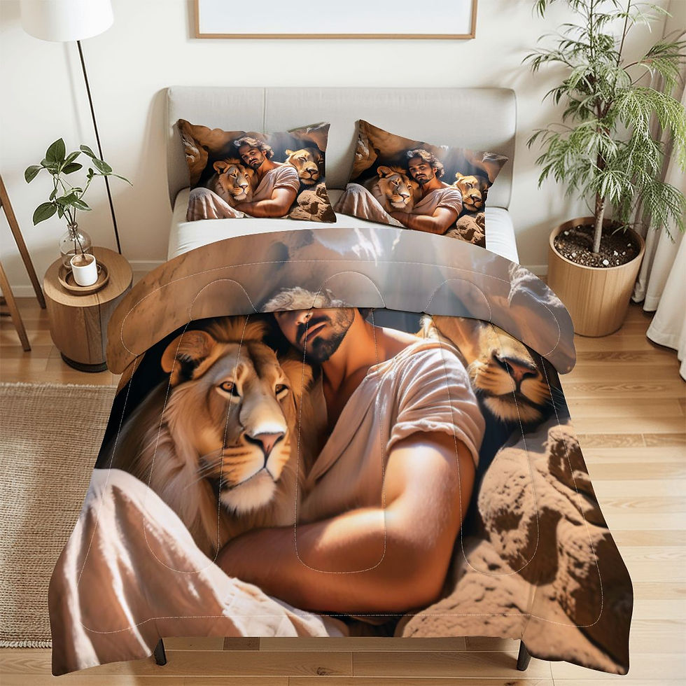 Thumbnail: Daniel & Lions Full Comforter Set