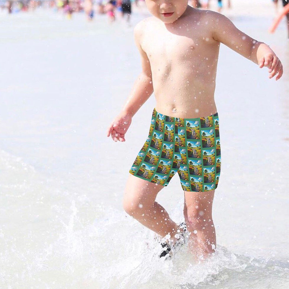 Thumbnail: **Little Boy's Baby Antelope Swim Trunks