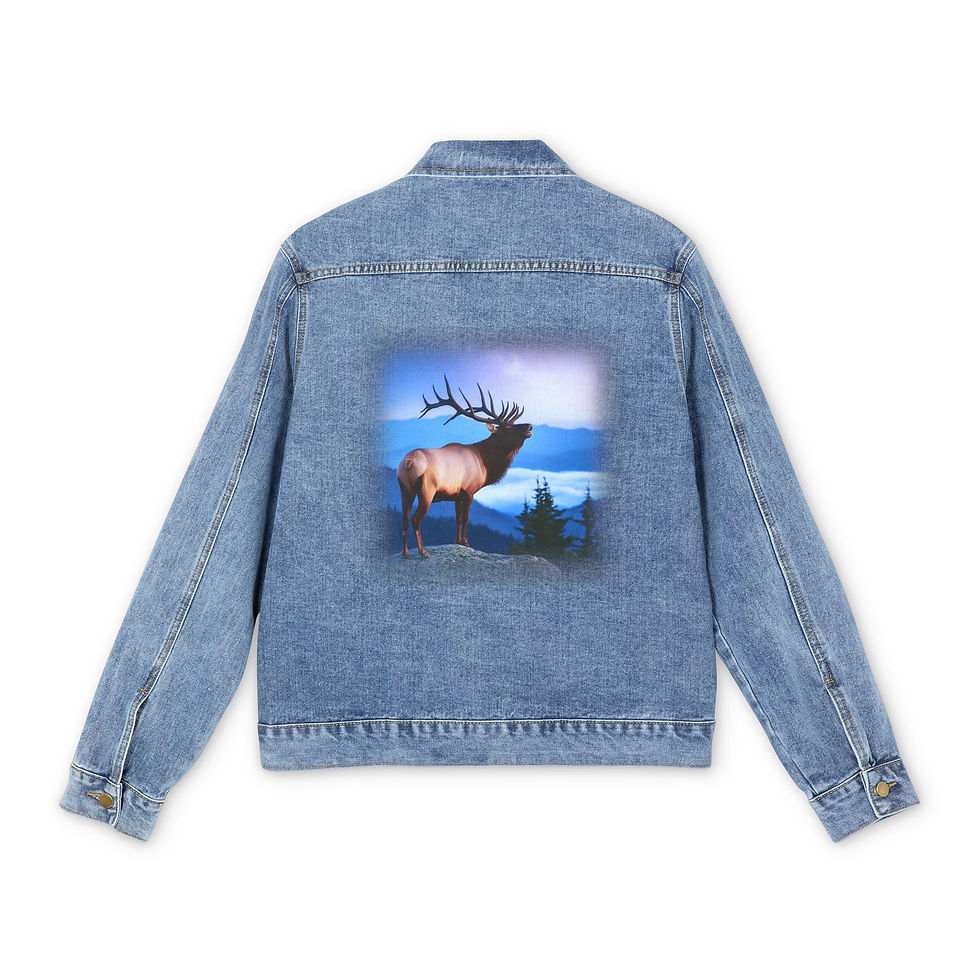 Thumbnail: Bugling Elk Jean Jacket