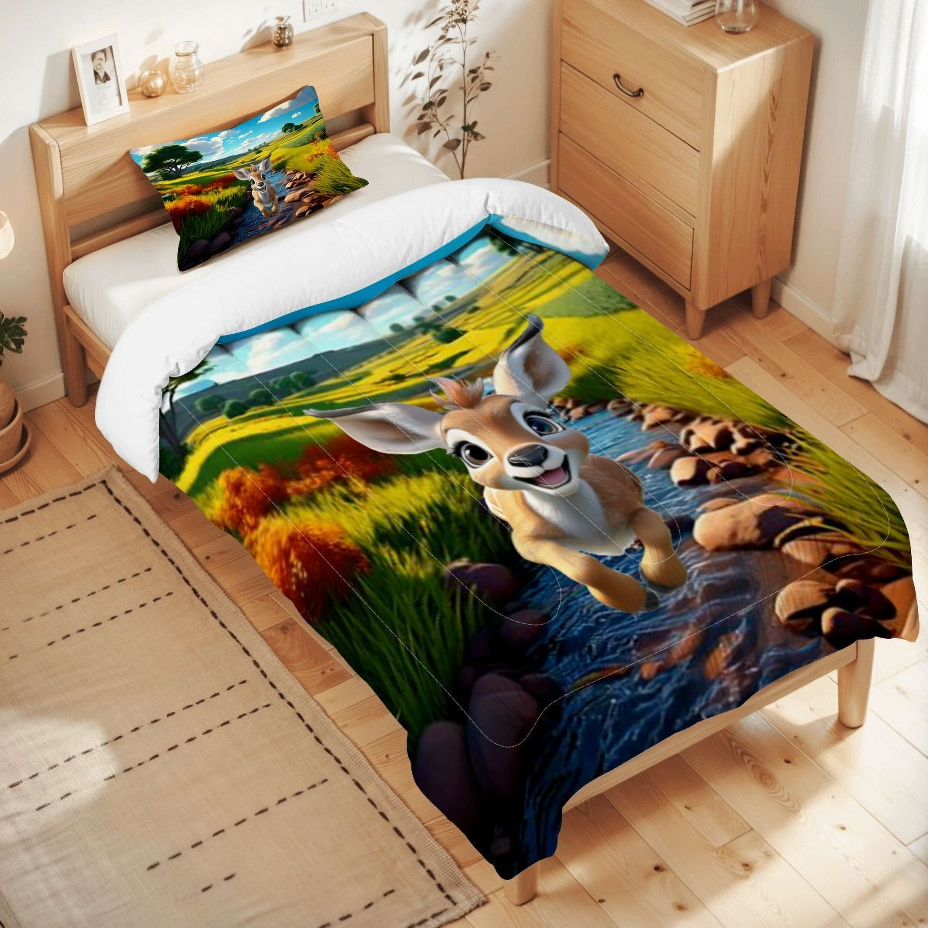 Baby Antelope Twin Comforter Set
