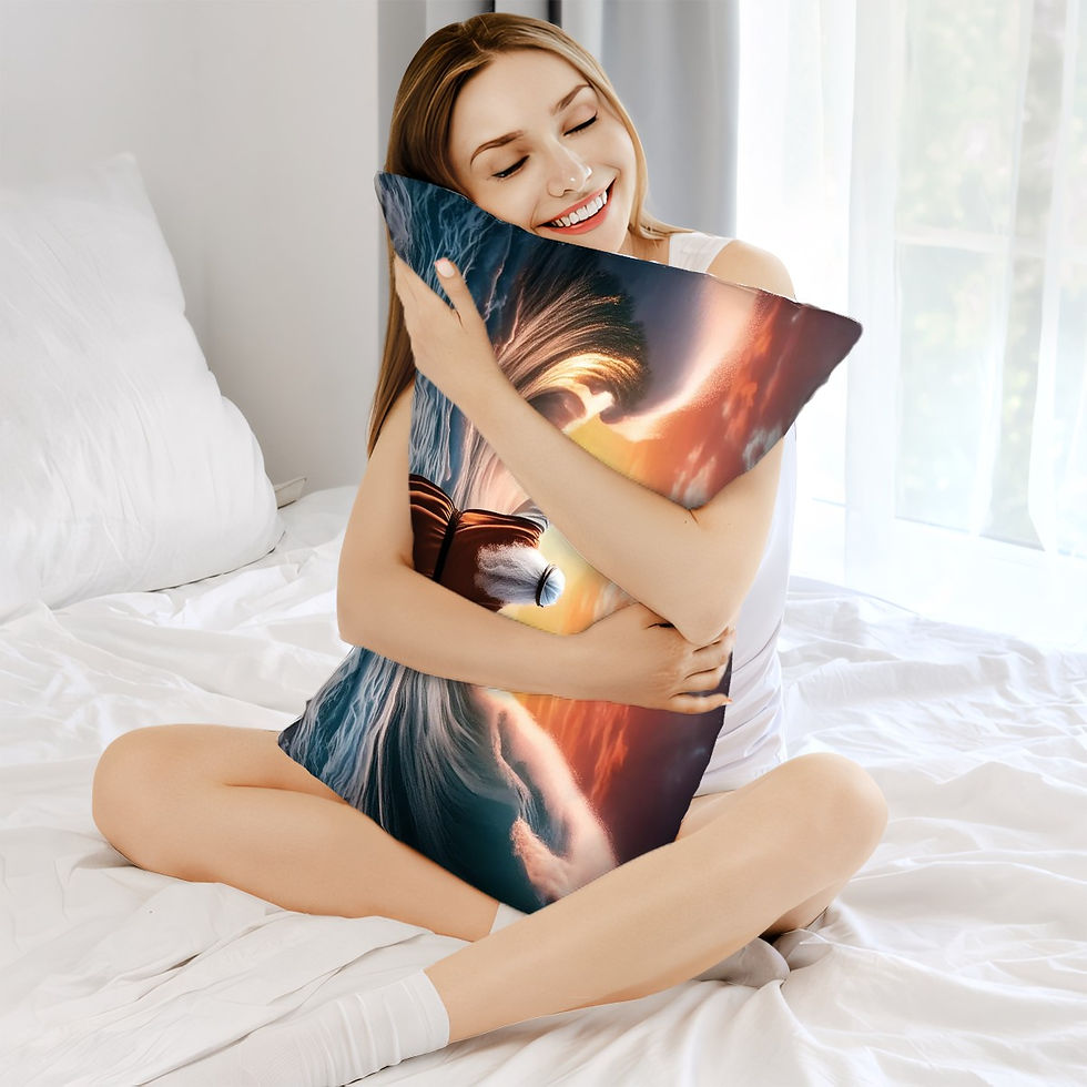 Thumbnail: Red Sea Satin Pillowcase with Hidden Zipper