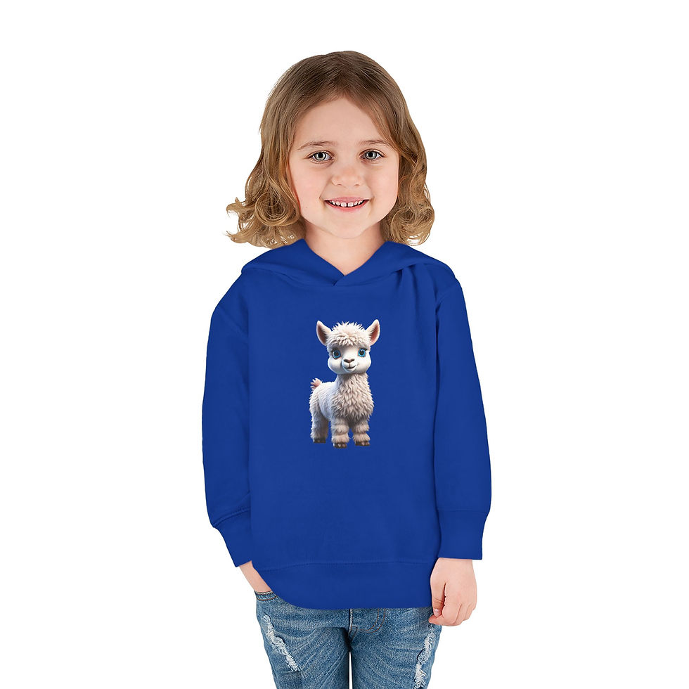 Thumbnail: Little Girl's Baby Girl Alpaca Fleece Hoodie