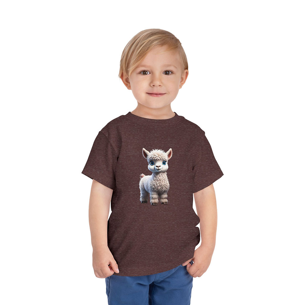 Thumbnail: Little Girl's Baby Girl Alpaca Tee