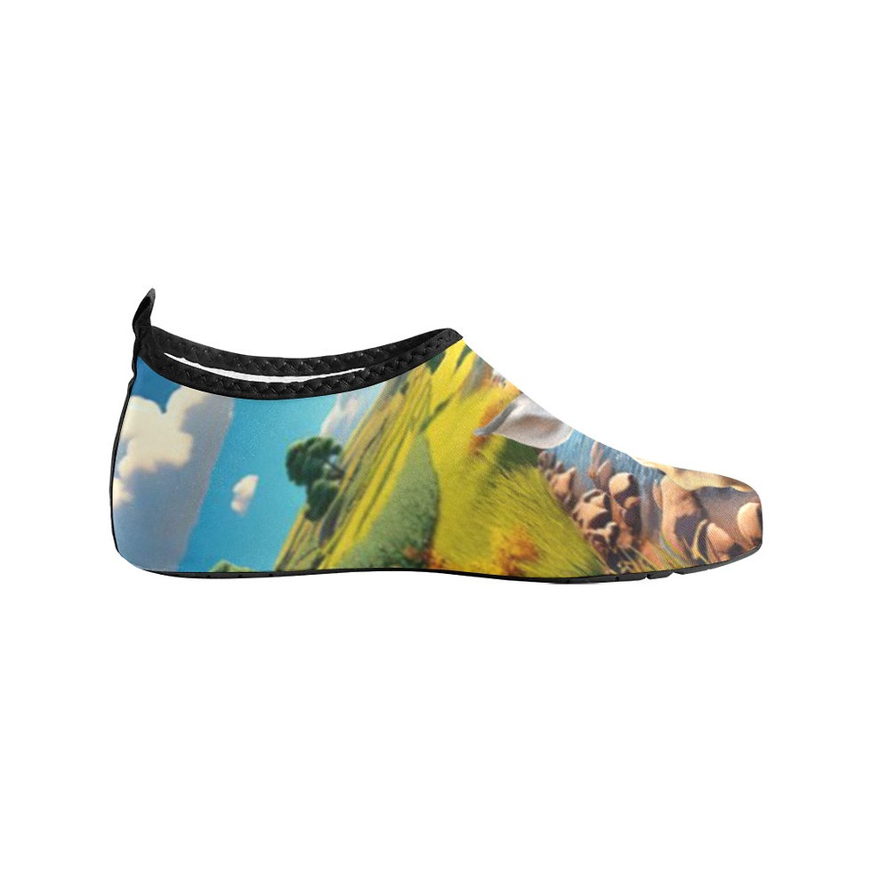 Thumbnail: **Baby Antelope Aqua Socks