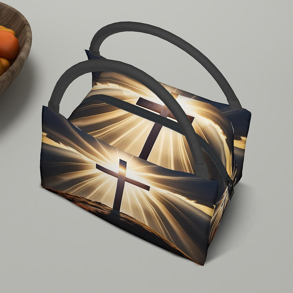 Thumbnail: Divine Cross Insulated Lunch Bag