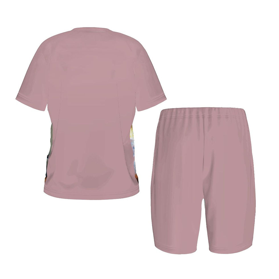 Thumbnail: Girl's Judah & Girl Short Pj Set