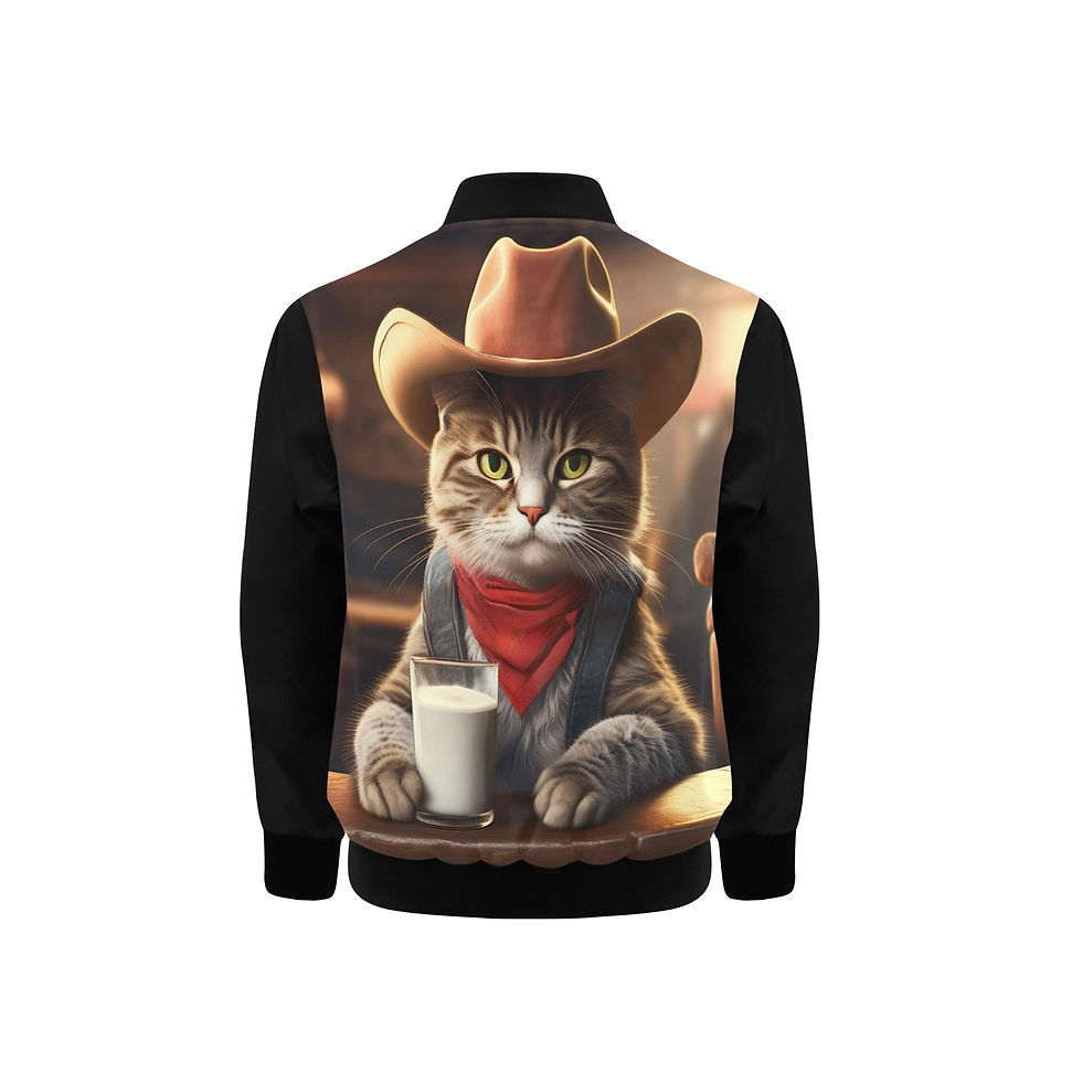 Thumbnail: Cowboy Kitty Bomber Jacket