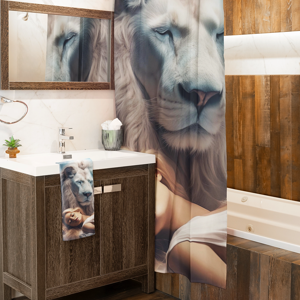 Thumbnail: Judah & Woman Shower Curtain