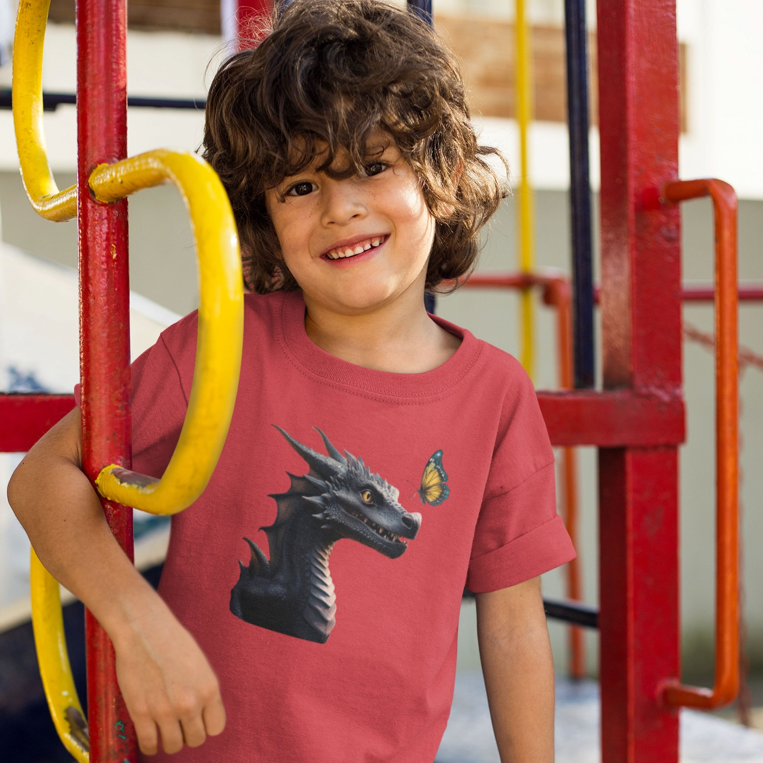 Big Boy's Black Dragon Softstyle Tee