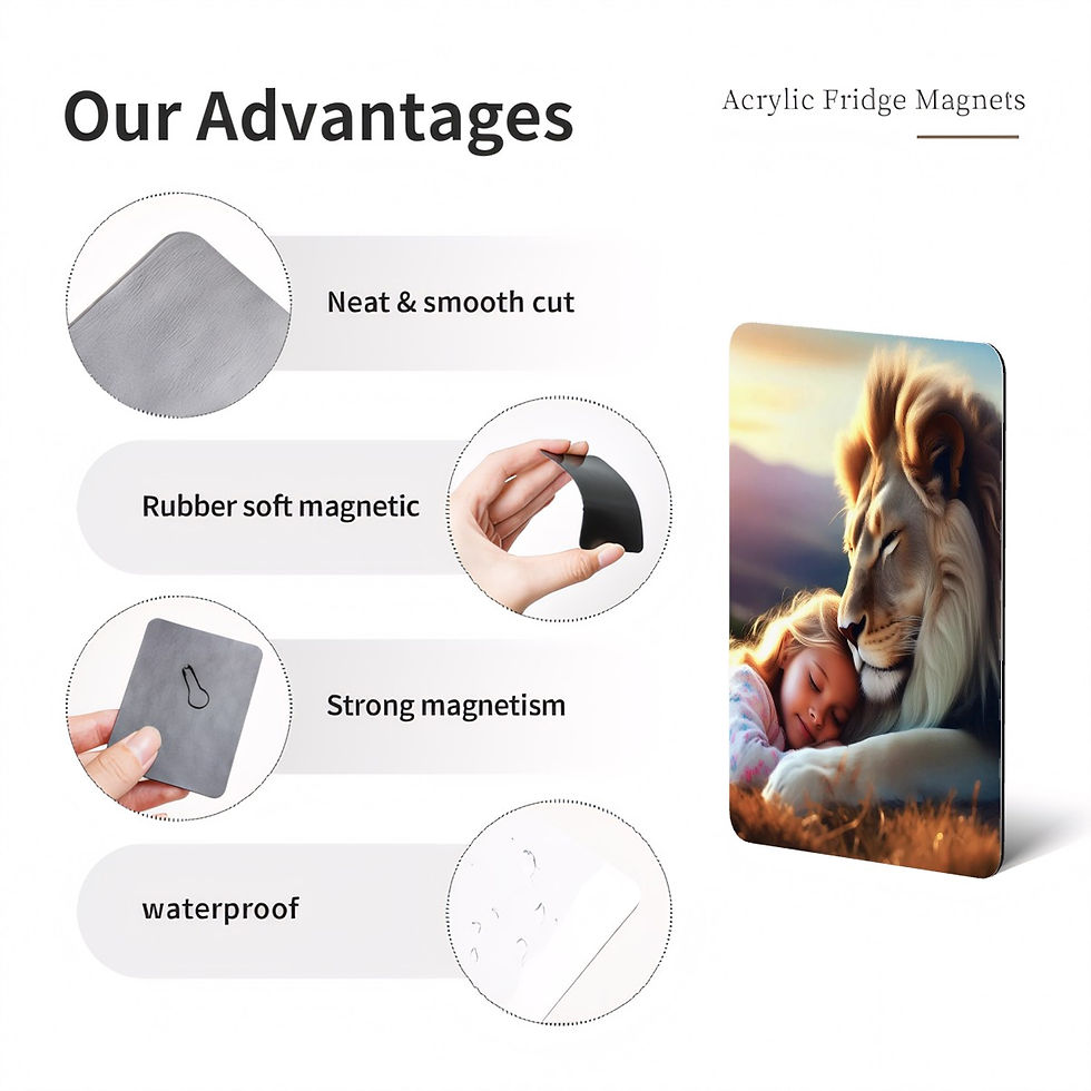 Thumbnail: Judah & Girl Rectangle Magnet