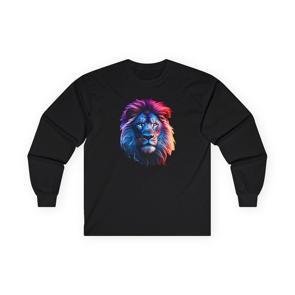 Thumbnail: Colorful Lion Long Sleeve Tee