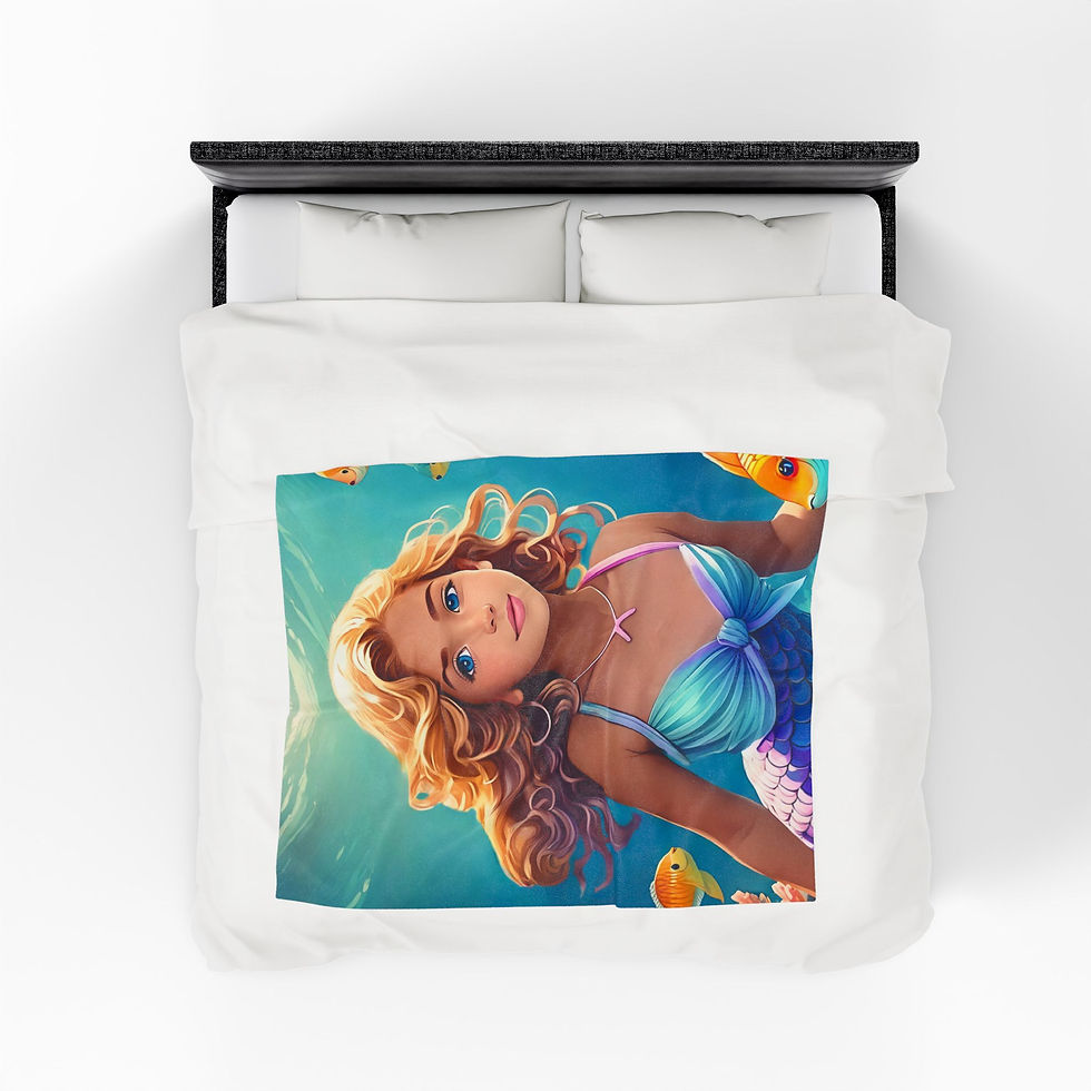 Thumbnail: Mermaid Velveteen Blanket