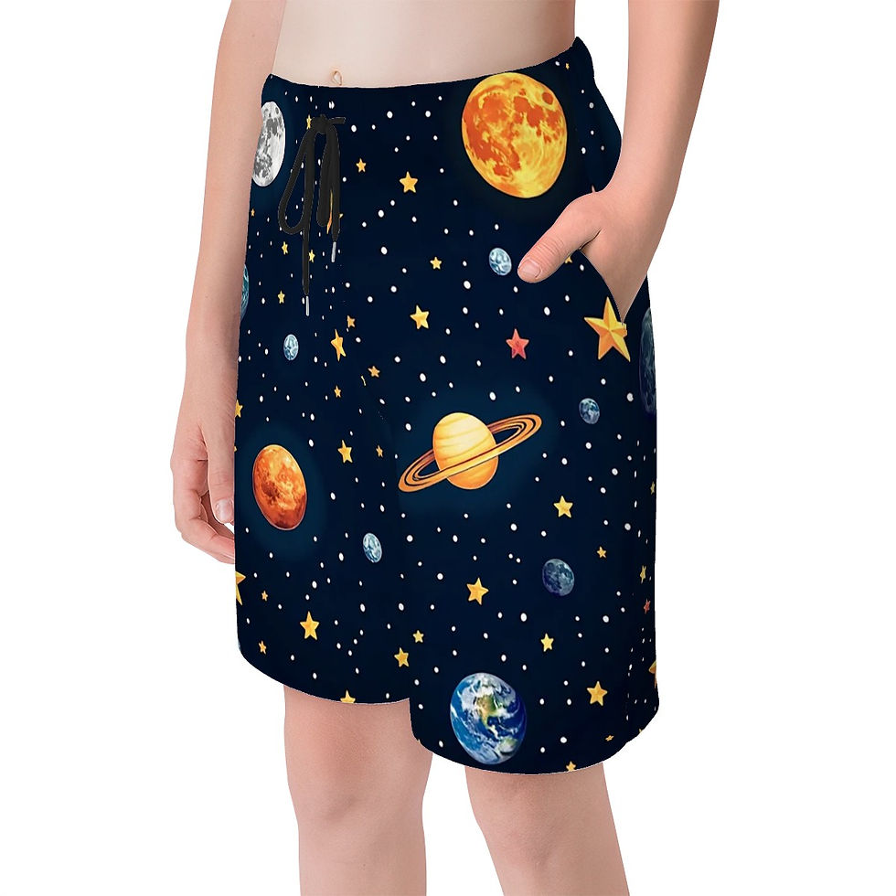 Thumbnail: Big Boy's Universe Beach Shorts