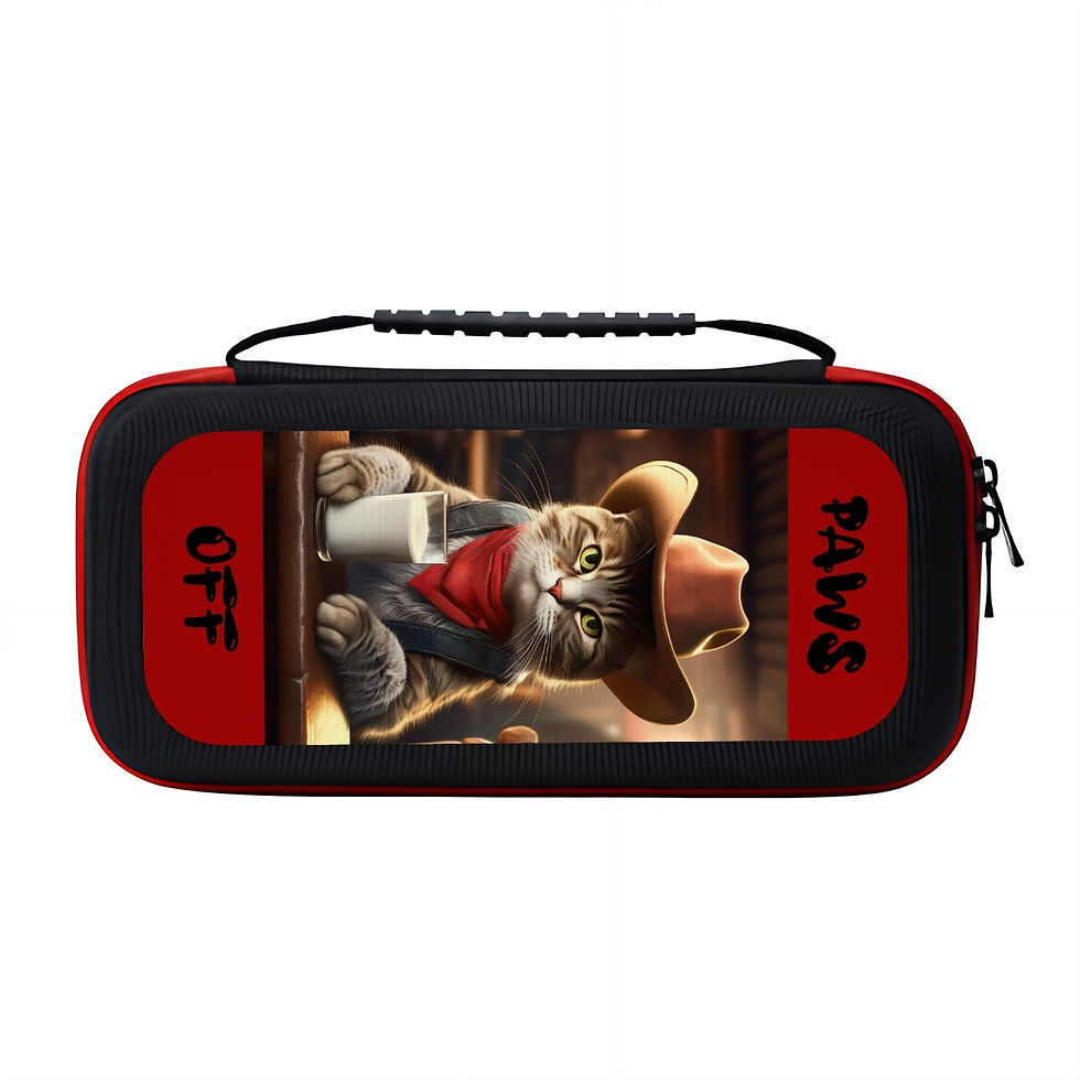 Thumbnail: **Cowboy Kitty Nintendo Switch Case with Handle