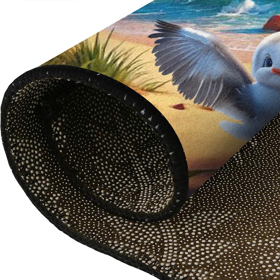Thumbnail: Baby Albatross Round Area Rug