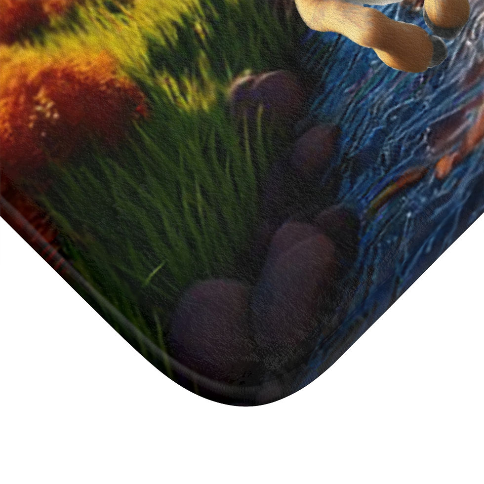 Thumbnail: Baby Antelope Bath Mat