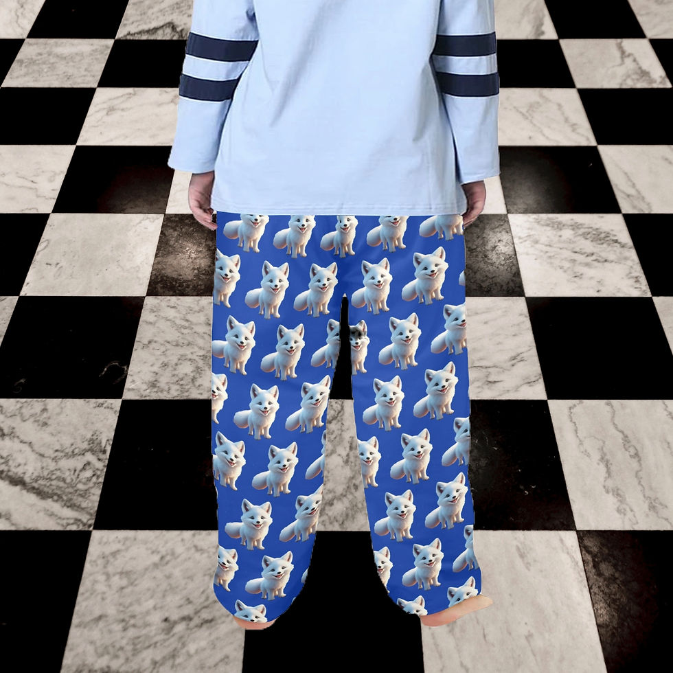 Thumbnail: **Little Boy's Baby Arctic Fox Boy's PJ Pants