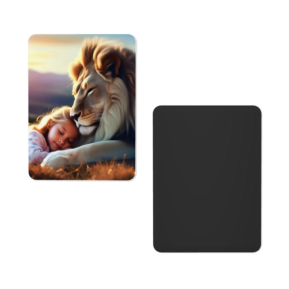 Thumbnail: Judah & Girl Rectangle Magnet