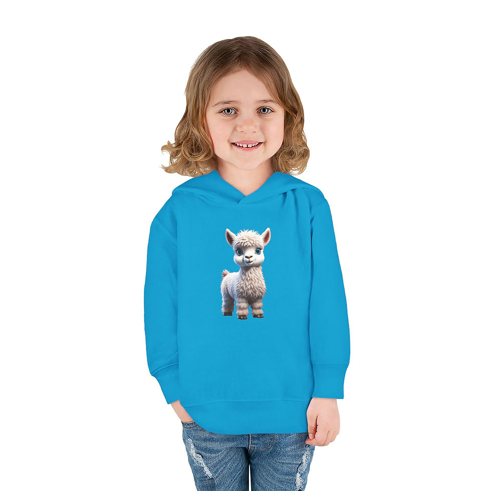 Thumbnail: Little Girl's Baby Girl Alpaca Fleece Hoodie