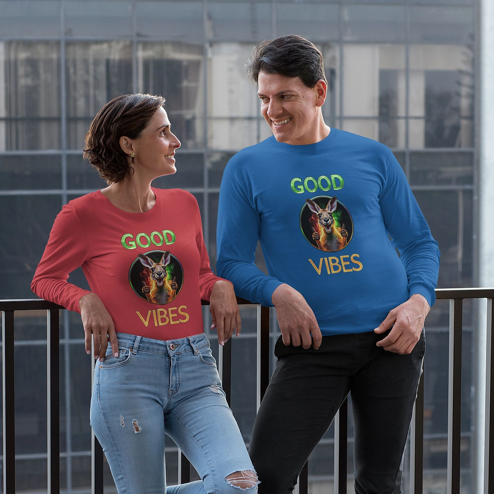 Thumbnail: Kanga Vibes Long Sleeve Tee