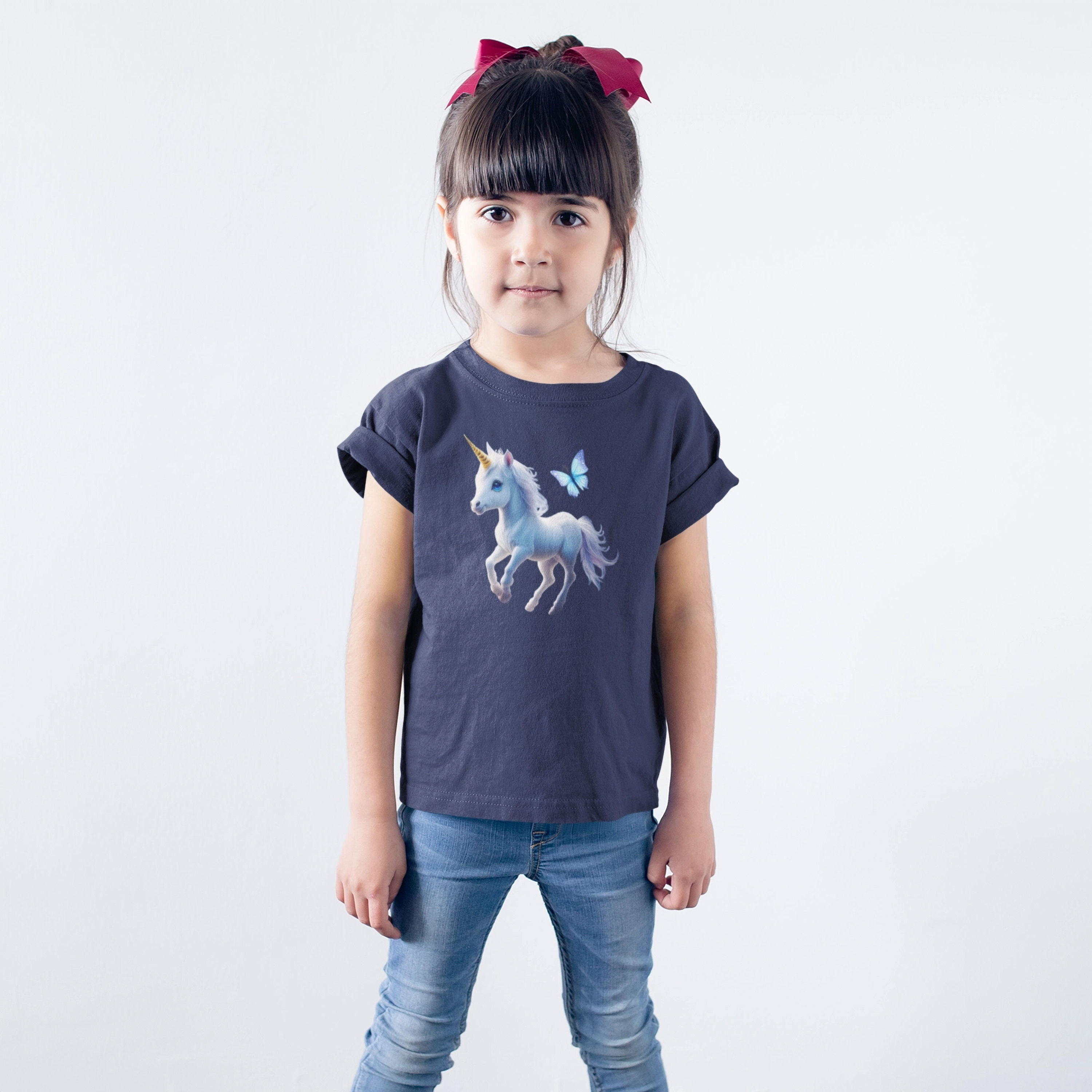 Little Girl's Baby Unicorn Tee