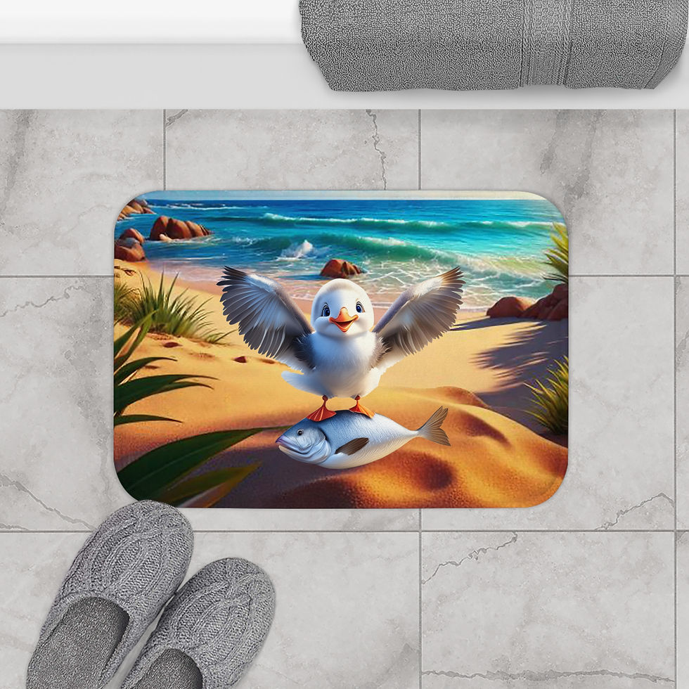Thumbnail: Baby Albatross Bath Mat