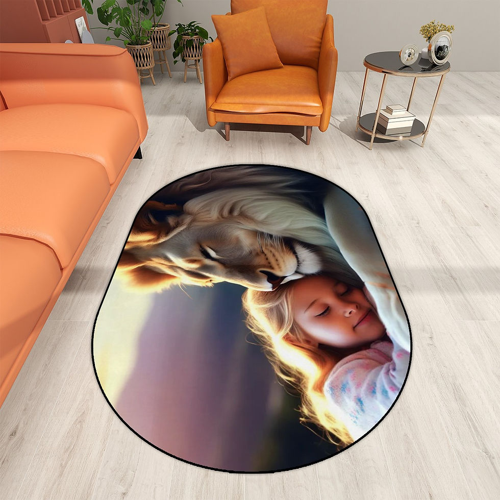 Thumbnail: Judah & Girl Oval Area Rug