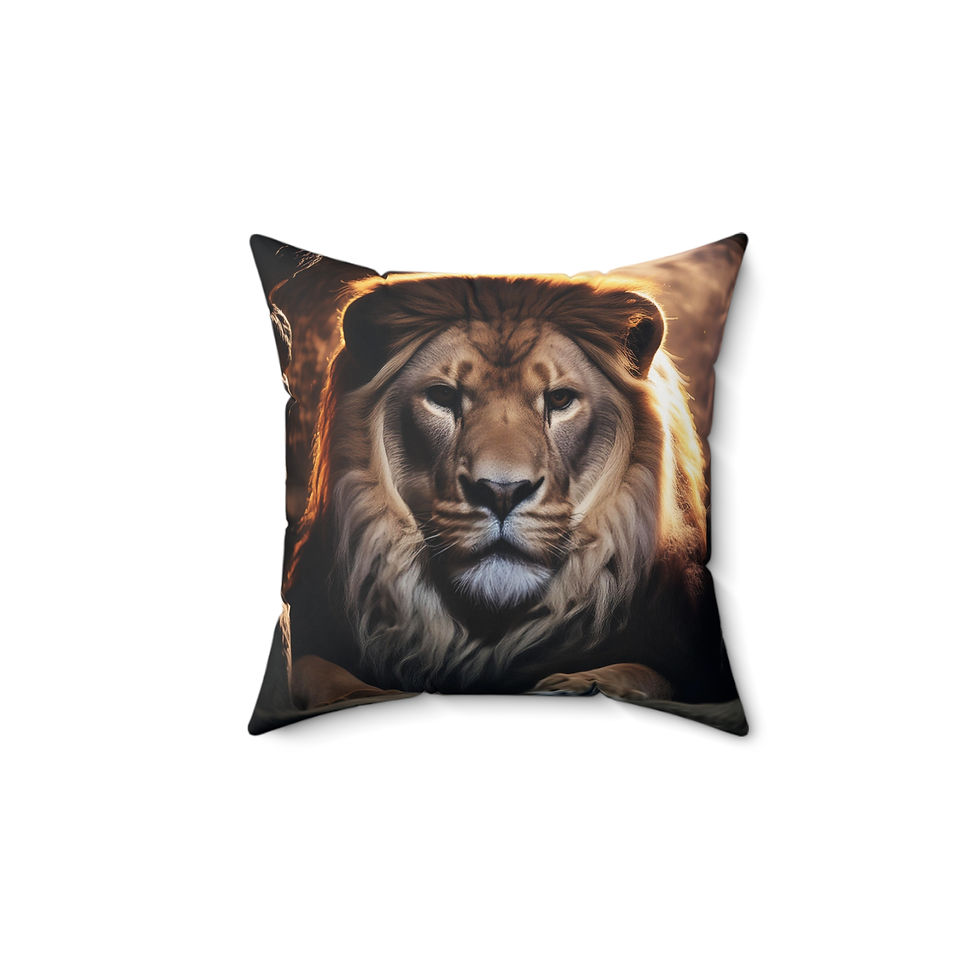 Thumbnail: Lion Cave Throw Pillow