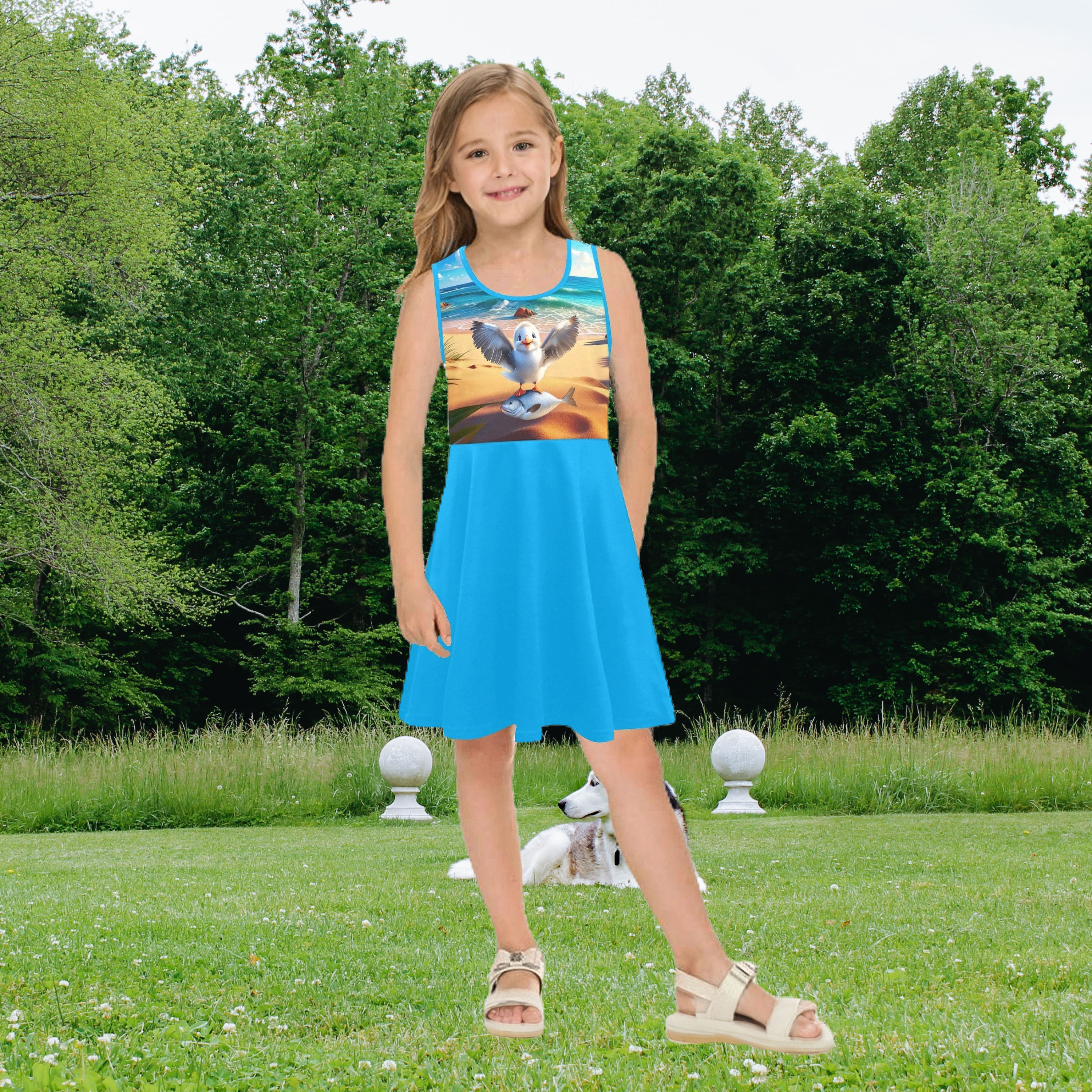 **Baby Albatross Sun Dress