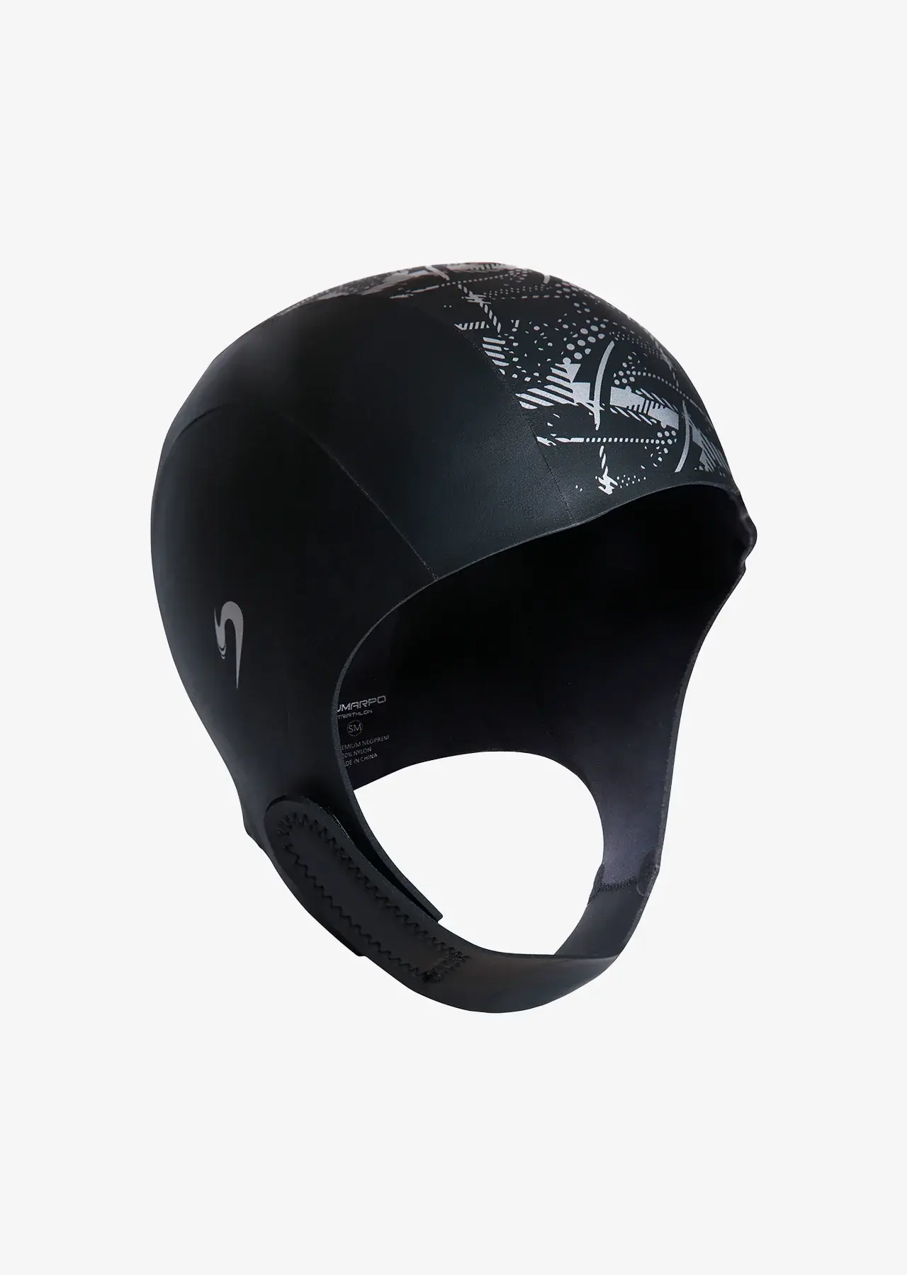 Front View Sumarpo Neoprene Swim Cap