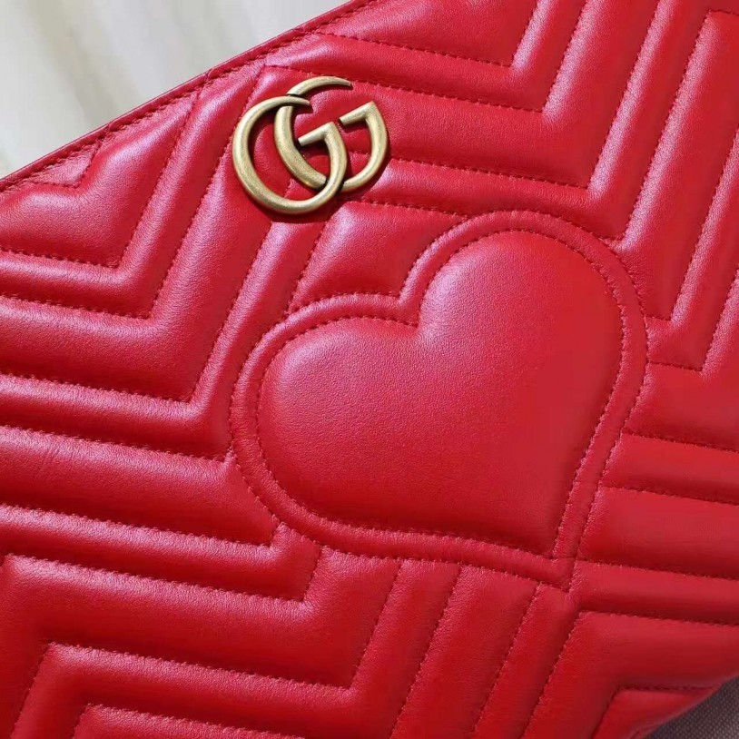 Thumbnail: Gucci GG Marmont Leather Handbag