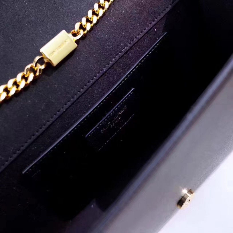 Thumbnail: YSL Classic KATE Monogram Tassel Satchel Gold-Toned Handware Bag