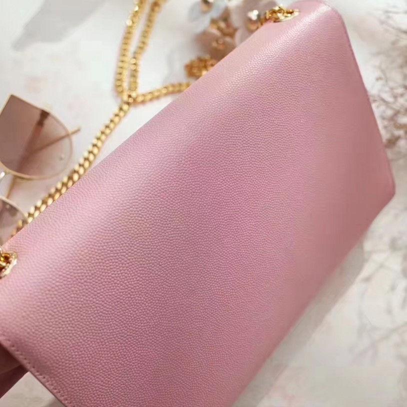 Thumbnail: YSL Classic Kate Satchel Grain De Poudre Textured Leatherl Bag